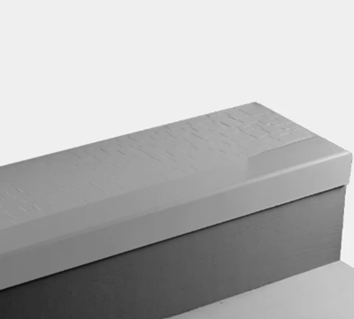Johnsonite White Slipper CUBT-VN1-3.5-SQ