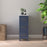 CVB Blue Solid Wood Bathroom Cabinet - 12" x 31" 1