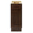 CVD Brown Wood Freestanding 1 Drawer Bathroom Cabinet - 12" x 32.5" 1