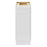 CVD White Wood Freestanding 1 Drawer Bathroom Cabinet - 12" x 32.5" 1