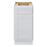 CVD White Wood Freestanding Bathroom Cabinet - 15" x 21" x 32.5"