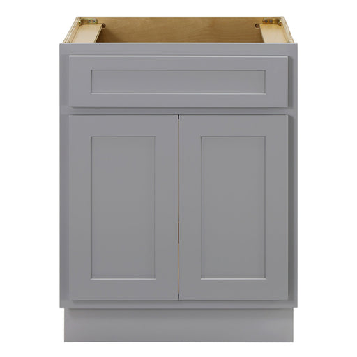 CVD Grey Wood Freestanding Without Sink Bathroom Cabinet - 24" x 32.5" 1