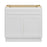 CVD White Wood Freestanding Without Sink Bathroom Cabinet - 30" x 32.5" 1