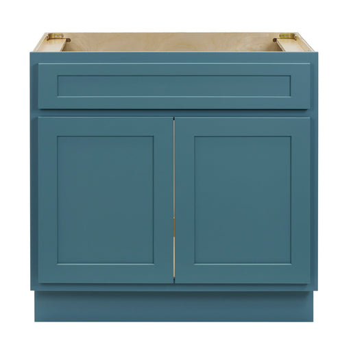 CVD Green Solid Wood Freestanding Without Sink Bathroom Cabinet - 36" x 32.5" 1