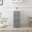 CVJ Silver Solid Wood 3 Drawers Bathroom Cabinet - 12" x 32.5" 1