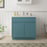 CVJ Green Solid Wood Bathroom Cabinet - 33" x 32.5" 1
