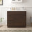 CVJ Brown Solid Wood Left Drawer Bathroom Cabinet - 36" x 32.5" 1
