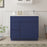 CVJ Blue Solid Wood Left Drawer Bathroom Cabinet - 36" x 32.5" 1