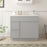 CVJ Grey Solid Wood Left Drawer Bathroom Cabinet - 36" x 32.5" 1