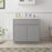 CVJ Grey Solid Wood Bathroom Cabinet - 39" x 32.5" 1