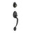 Colonial Zinc Black BC Handleset Black Coated 1