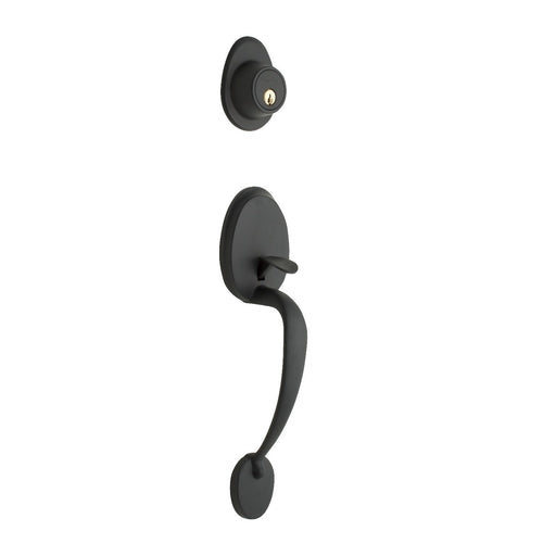 Colonial Zinc Black BC Handleset Black Coated 1