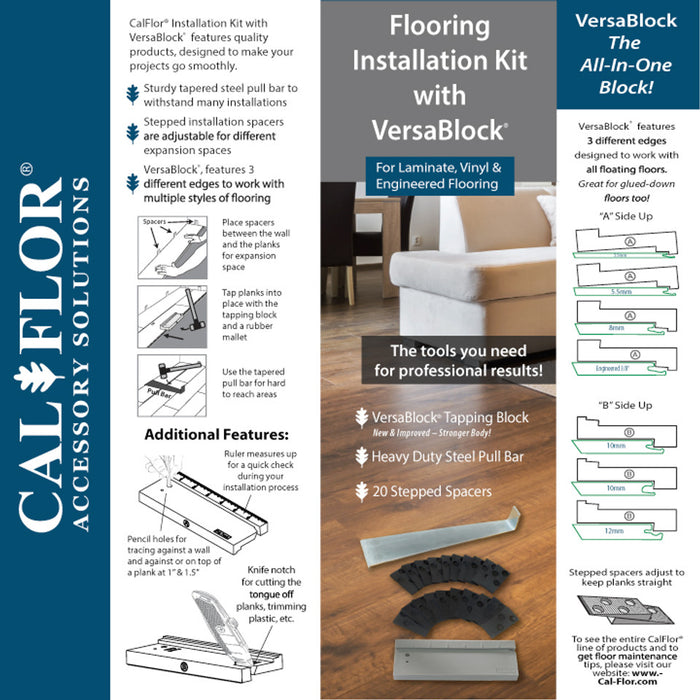 CalFlor Polypropylene Flooring Installation Kit 5
