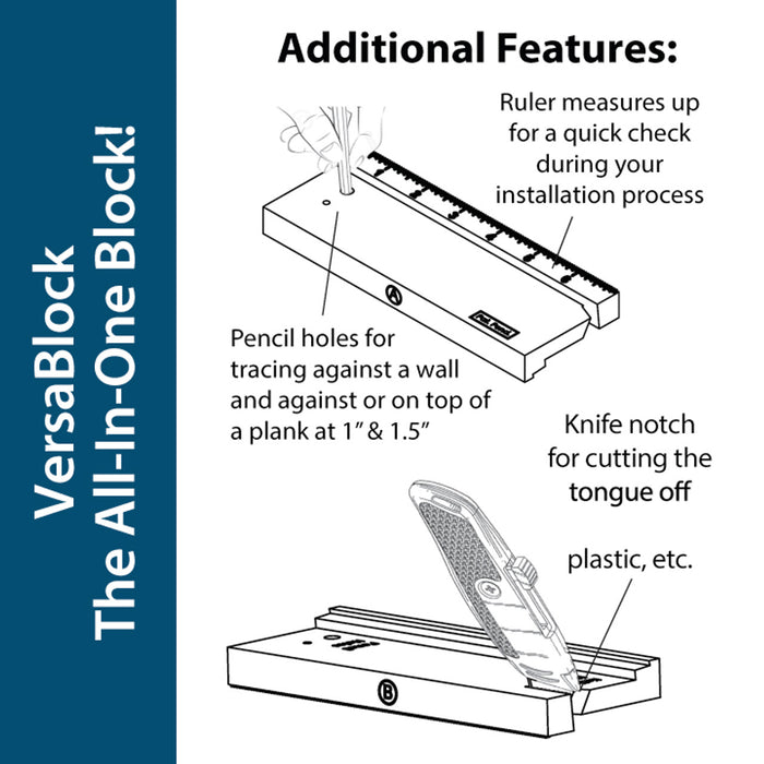 VersaBlock Polypropylene Tapping Block 4