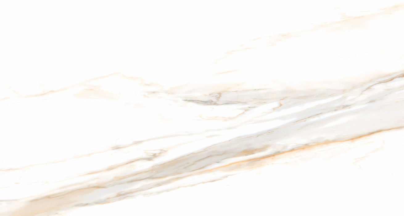 Calcata Lux Ceramic White Tile Glossy 1