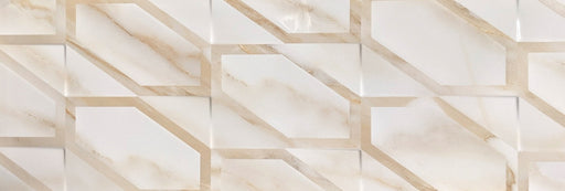 Calacatta Hex Gloss Ceramic Calacatta Tile Polished 1