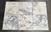 Calacatta Monet Limestone Tile - 12" x 12" x 3/8" Honed
