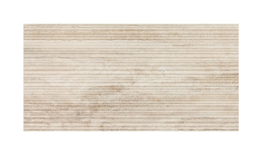 Calligo Ceramic Almond Fluted Microban CA42 Tile Matte 1