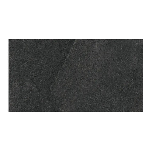 Canyon Black Porcelain Tile - Matte