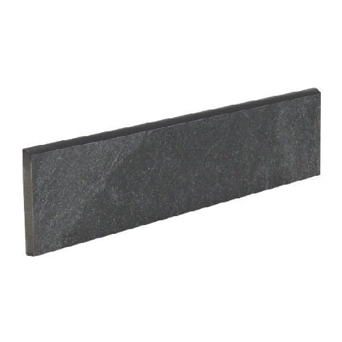 Canyon Black Porcelain Floor & Wall Trim - 3" x 12" Bullnose