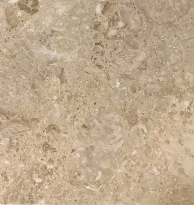 Full Tile Sample - Cappuccino Marble Tile - 6" x 6" x 3/8" Tumbled