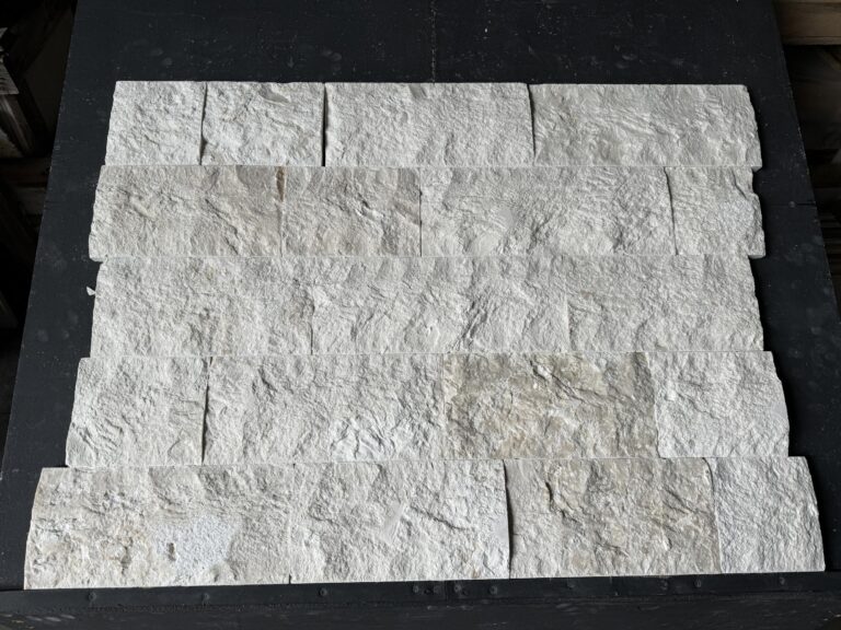 Cardinal Beige Limestone 4x4 Ledgestone Split Face 1