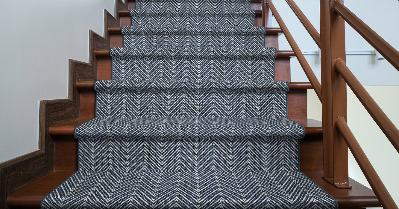 Carlton Wool Blend Navy 73021 Carpet Textured 2