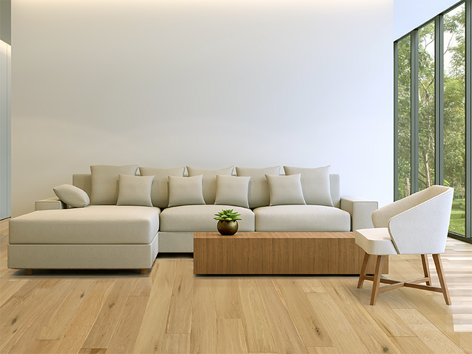 European White Oak Hardwood Carolean Engineered Hardwood Ultra Matte Polyurethane 2