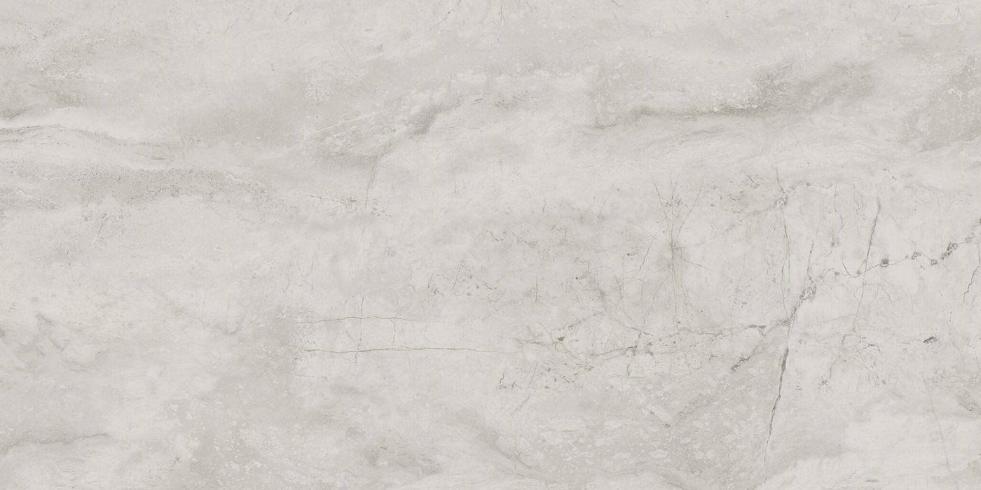 Full Tile Sample - Carrara Select 2.0 Romano White Porcelain Tile - 12" x 24" Polished