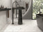 Avant Hexagon Porcelain Carrara Tile Matte 2