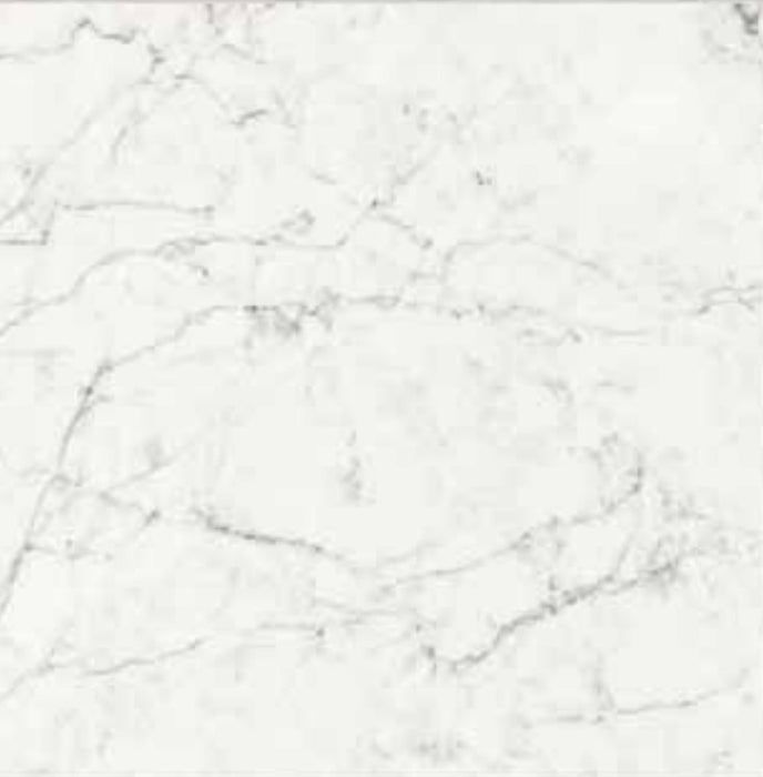 Full Tile Sample - Antique Marble Carrara Ghost Porcelain Tile - 12" x 24" x 3/8" Honed