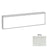 Cavanite Ceramic White Single Bullnose Matte 1
