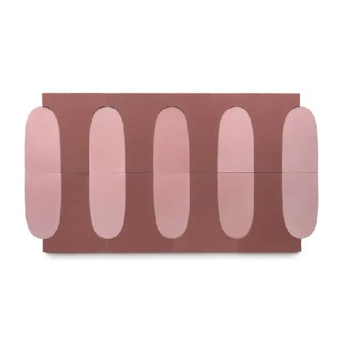 Full Tile Sample - Cement Arco Protea Canyon Cement Pattern - Various Sizes x 5/8" Matte