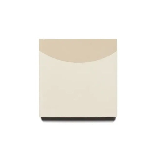 Full Tile Sample - Cement Coupe Dune Cement Tile - 4" x 4" x 5/8" Matte