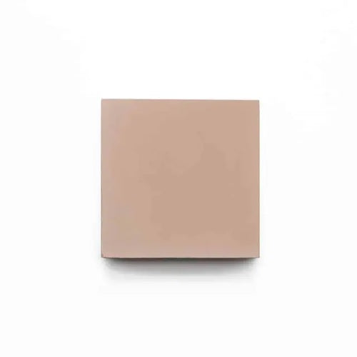 Full Tile Sample - Cement Jaipur Pink Cement Tile - 4" x 4" x 5/8" Matte