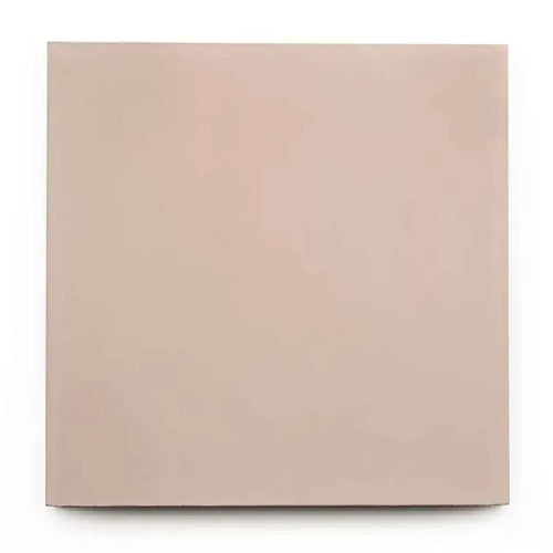 Full Tile Sample - Cement Jaipur Pink Cement Tile - 8" x 8" x 5/8" Matte
