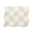 Full Tile Sample - Cement Madrid White Bone Cement Pattern - Various Sizes x 5/8" Matte