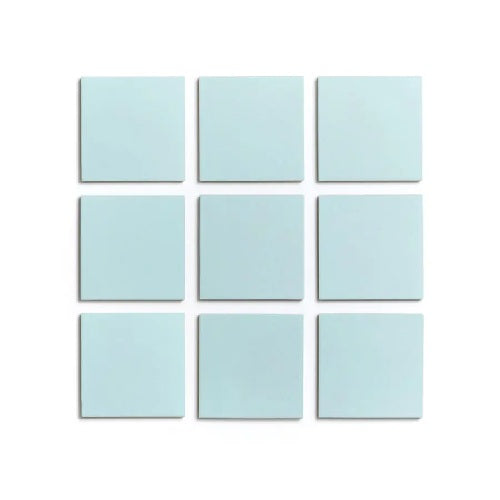 Full Tile Sample - Ceramic Agave Clay Tile - 4" x 4" x 3/4" Matte