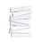 Full Tile Sample - Ceramic Alabaster White Clay Tile - 2" x 8" x 3/4" Gloss