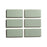 Full Tile Sample - Ceramic Balsam Clay Tile - 2" x 4" x 3/4" Matte