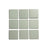 Full Tile Sample - Ceramic Balsam Clay Tile - 4" x 4" x 3/4" Matte