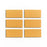 Full Tile Sample - Ceramic Citron Clay Tile - 2" x 4" x 3/4" Matte
