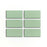 Full Tile Sample - Ceramic Eucalyptus Clay Tile - 2" x 4" x 3/4" Satin