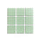 Full Tile Sample - Ceramic Eucalyptus Clay Tile - 4" x 4" x 3/4" Satin