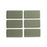 Full Tile Sample - Ceramic Juniper Clay Tile - 2" x 4" x 3/4" Matte
