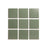 Full Tile Sample - Ceramic Juniper Clay Tile - 4" x 4" x 3/4" Matte