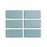 Full Tile Sample - Ceramic Moonlight Clay Tile - 2" x 4" x 3/4" Satin