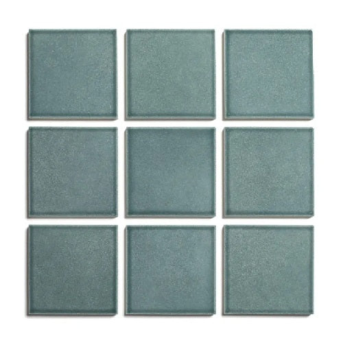 Full Tile Sample - Ceramic Nagano Clay Tile - 4" x 4" x 3/4" Satin