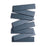 Full Tile Sample - Ceramic Pacific Blue Clay Tile - 2" x 8" x 3/4" Satin