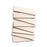 Full Tile Sample - Ceramic Peach Blossom Clay Tile - 2" x 8" x 3/4" Gloss